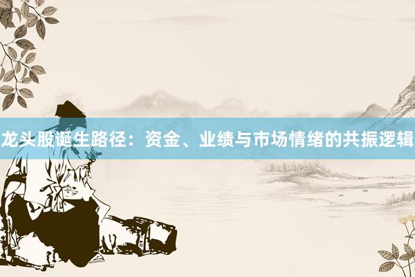 龙头股诞生路径：资金、业绩与市场情绪的共振逻辑