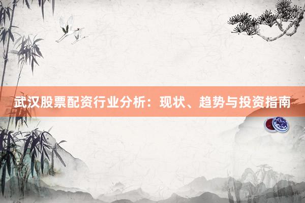 武汉股票配资行业分析：现状、趋势与投资指南